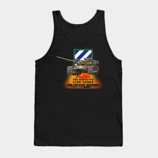 3rd Bn 63rd Armor - 3rd Inf Div - M60A1 Tank  X 300 Tank Top